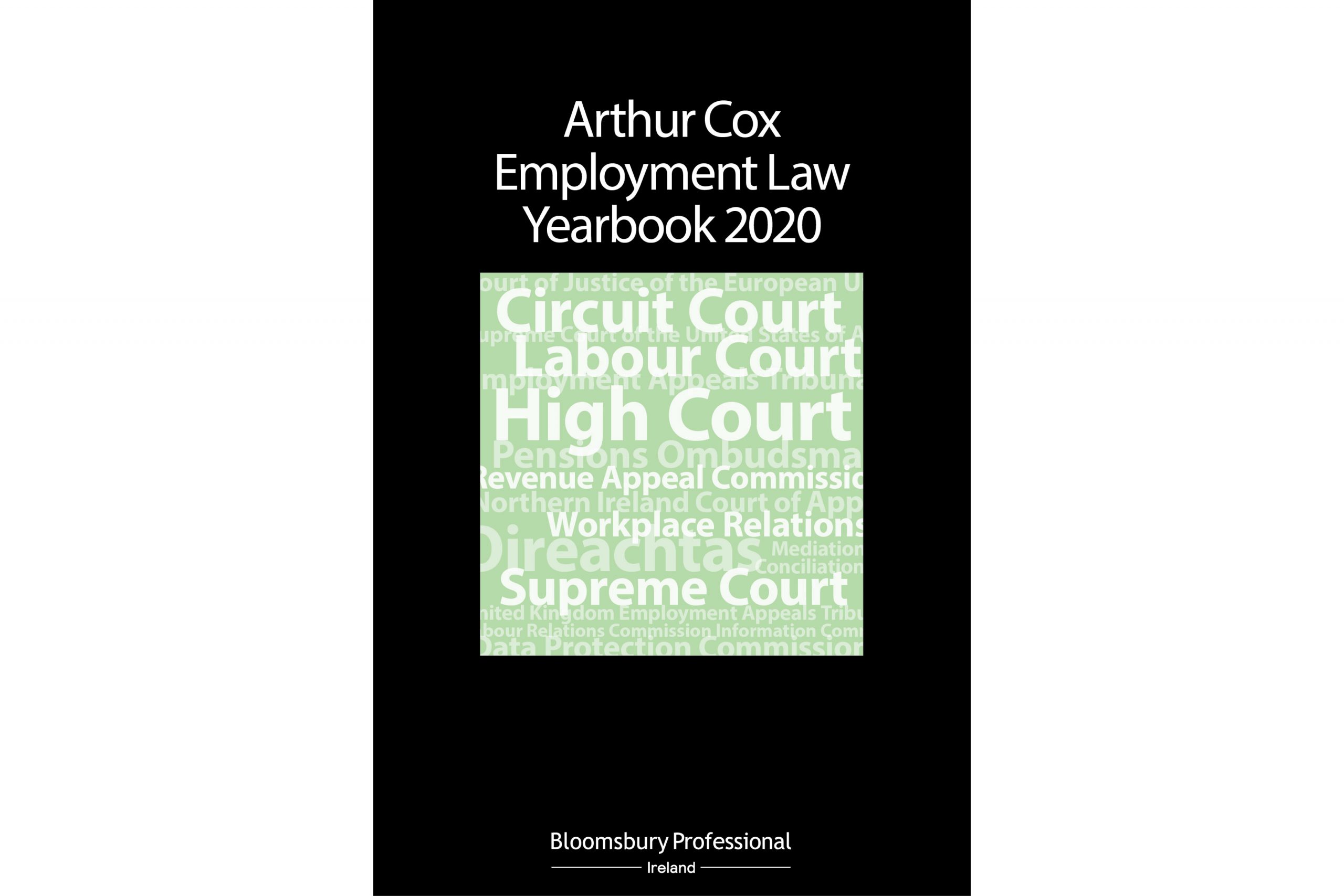 Arthur Cox Employment Law Yearbook 2020 published Arthur Cox LLP