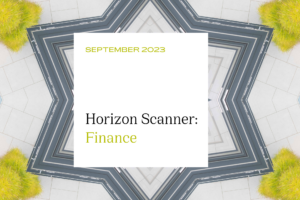 Horizon Scanner: Finance