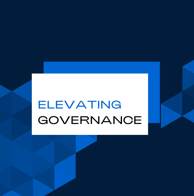 Elevating Governance graphic
