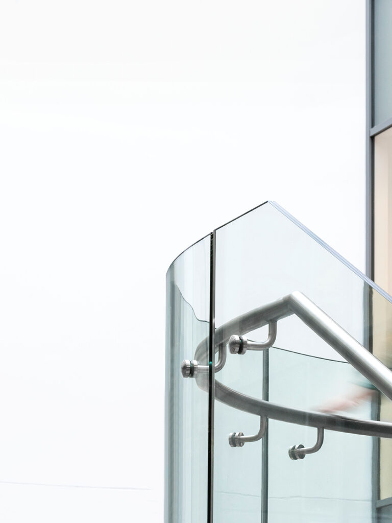 Image of woman on stairs