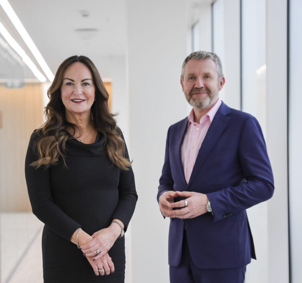 Jennifer Ward and Geoff Moore