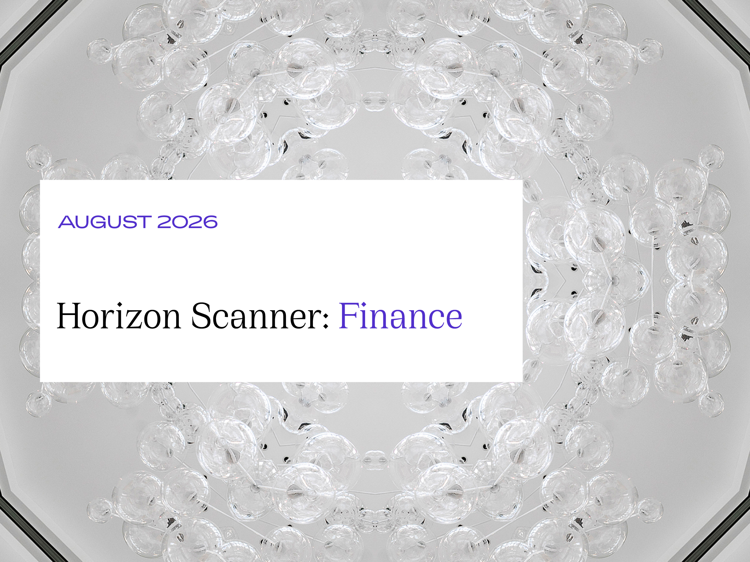 Horizon Scanner Finance
